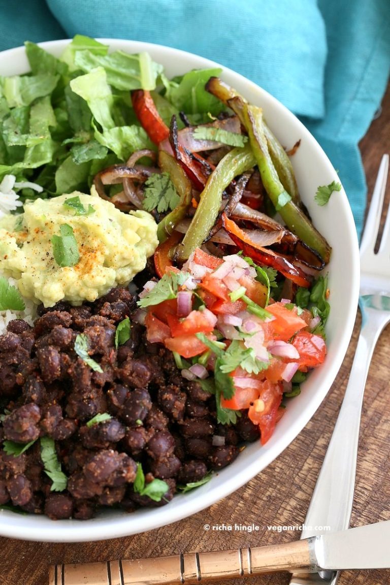 BURITTO BOWL WITH BLACK BEANS